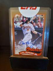 Cal Ripken Jr. [Gold] #89BA-CRI Baseball Cards 2024 Topps 1989 Autograph Prices