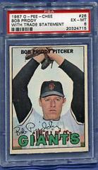 Bob Priddy [With Trade Statement] #26 Baseball Cards 1967 O Pee Chee Prices