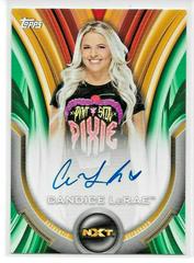 Candice LeRae [Green] Wrestling Cards 2020 Topps WWE Women's Division Autographs Prices