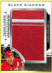 Chris Chelios #TL-CC Hockey Cards 2023 Upper Deck Black Diamond Team Logo Jumbo Patch Prices