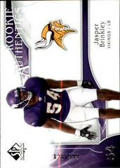 Jasper Brinkley #265 Football Cards 2009 SP Authentic Prices