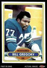 Bill Gregory #292 Football Cards 1980 Topps Prices