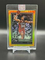 Charles Barkley [Gold] Basketball Cards 2020 Panini One and One Prices