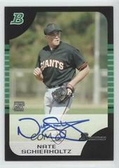 Nate Schierholtz Baseball Cards 2005 Bowman Prices