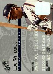 Lou Whitaker #80 Baseball Cards 1995 Studio Prices