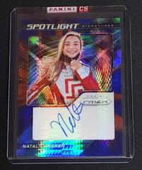 Natalie Decker [Hyper Red Blue] #SS-ND Racing Cards 2021 Panini Prizm Spotlight Signatures Prices