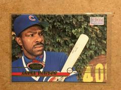 Andre Dawson #203 Baseball Cards 1993 Stadium Club 1st Day Production Prices