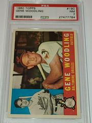 Gene Woodling #190 Baseball Cards 1960 Topps Prices