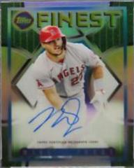 Mike Trout #FA-MT Baseball Cards 2022 Topps Finest Autographs Prices