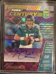 Trevor Lawrence [Purple] #TOC-TLR Football Cards 2021 Panini Chronicles Turn of the Century Autographs Prices