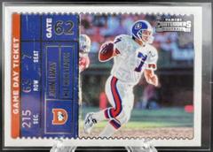 John Elway Football Cards 2022 Panini Contenders Game Day Ticket Prices