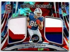 Dalton Kincaid [Astral] #27 Football Cards 2023 Panini Spectra Rising Rookie Materials Prices