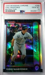 Tino Martinez [Refractor] #288 Baseball Cards 1999 Bowman Chrome Prices