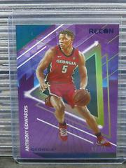 Anthony Edwards [Blue] #23 Basketball Cards 2022 Panini Chronicles Draft Picks Recon Prices