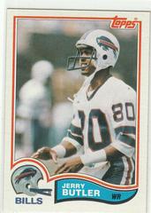 Jerry Butler Football Cards 1982 Topps Prices