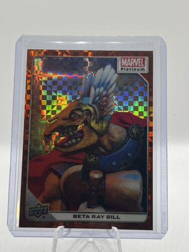 Beta Ray Bill [Orange Checkers] #1 Marvel 2023 Upper Deck Platinum