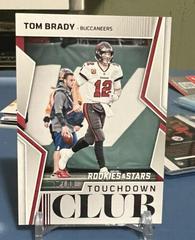 Tom Brady [Longevity] #TD-1 Football Cards 2022 Panini Rookies & Stars Touchdown Club Prices