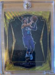LaMelo Ball [Gold Wave Prizm] Basketball Cards 2021 Panini Select Prices