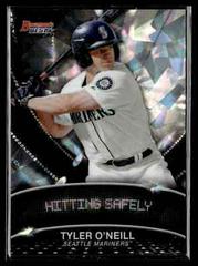 Tyler O'Neill [Atomic Refractor] Baseball Cards 2016 Bowman's Best Stat Lines Prices
