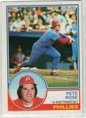 Pete Rose #100 Baseball Cards 1983 O Pee Chee Prices