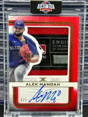 Alek Manoah [Red Laundry Tag] Baseball Cards 2023 Topps Definitive Autograph Relic Collection Prices