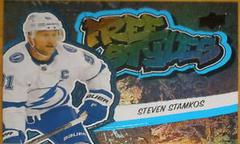 Steven Stamkos [Blue] #FS-19 Hockey Cards 2022 Upper Deck Freestyles Prices