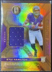 Kyle Hamilton #NMM-KHA Football Cards 2022 Panini Gold Standard Newly Minted Memorabilia Prices