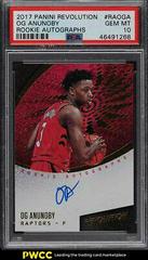 OG Anunoby Basketball Cards 2017 Panini Revolution Rookie Autographs Prices