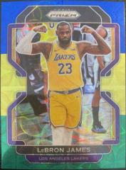 LeBron James [Green Choice Prizm] Basketball Cards 2021 Panini Prizm Prices