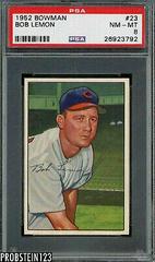 Bob Lemon Baseball Cards 1952 Bowman Prices