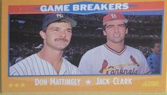 Don Mattingly, Jack Clark #650 Baseball Cards 1988 Score Prices