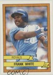 Frank White #356 Baseball Cards 1989 Panini Stickers Prices