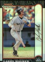 Larry Walker #31 Baseball Cards 1999 Bowman Chrome Prices