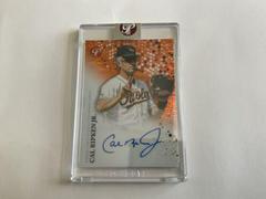 Cal Ripken Jr. [Orange Refractor] #PA-CRJ Baseball Cards 2022 Topps Pristine Autographs Prices