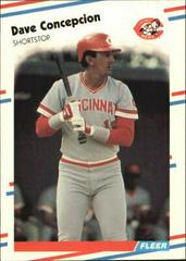 Dave Concepcion #229 Baseball Cards 1988 Fleer Glossy Prices