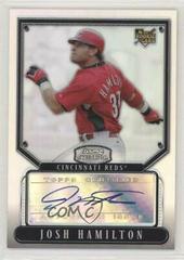 Josh Hamilton [Refractor Autograph] #BS-JH Baseball Cards 2007 Bowman Sterling Prices