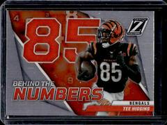 Tee Higgins [Silver] #BN-TH Football Cards 2022 Panini Zenith Behind the Numbers Prices