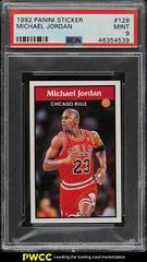Michael Jordan #128 Basketball Cards 1992 Panini Sticker Prices