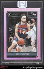 Corey Kispert [Pink] Basketball Cards 2021 Panini One and One Prices
