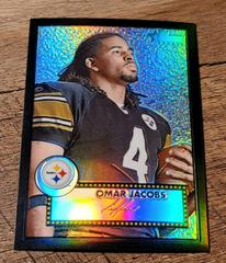Omar Jacobs [Black Refractor] #THC34 Football Cards 2006 Topps Heritage Chrome Prices