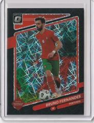 Bruno Fernandes [Optic Black Velocity] #118 Soccer Cards 2021 Panini Donruss Road to Qatar Prices