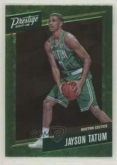 Jayson Tatum [Bright Green] #3 Basketball Cards 2017 Panini Prestige Micro Etch Rookies Prices