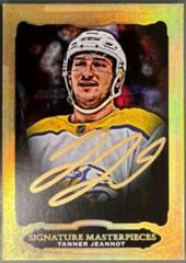 Tanner Jeannot #USM-TJ Hockey Cards 2021 Ultimate Collection Signature Masterpieces Prices