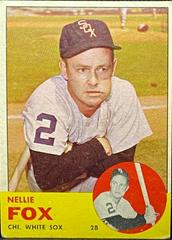 Nellie Fox #525 Baseball Cards 1963 Topps Prices
