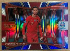 Cristiano Ronaldo [Tri Color Prizm] Soccer Cards 2020 Panini Select UEFA Euro Prices