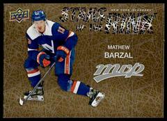 Mathew Barzal [Gold] Hockey Cards 2023 Upper Deck MVP Stars of the Rink Prices
