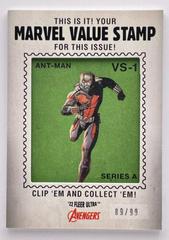 Ant-Man #VS-1 Marvel 2022 Ultra Avengers Value Stamp Relics Prices