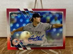 Gerrit Cole [Red Refractor] Baseball Cards 2021 Topps Chrome Update Autographs Prices