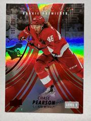 Chase Pearson [Red ] Hockey Cards 2022 Upper Deck Trilogy Prices