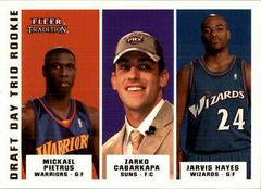 Cabarkapa, Pietrus, Hayes #299 Basketball Cards 2003 Fleer Prices